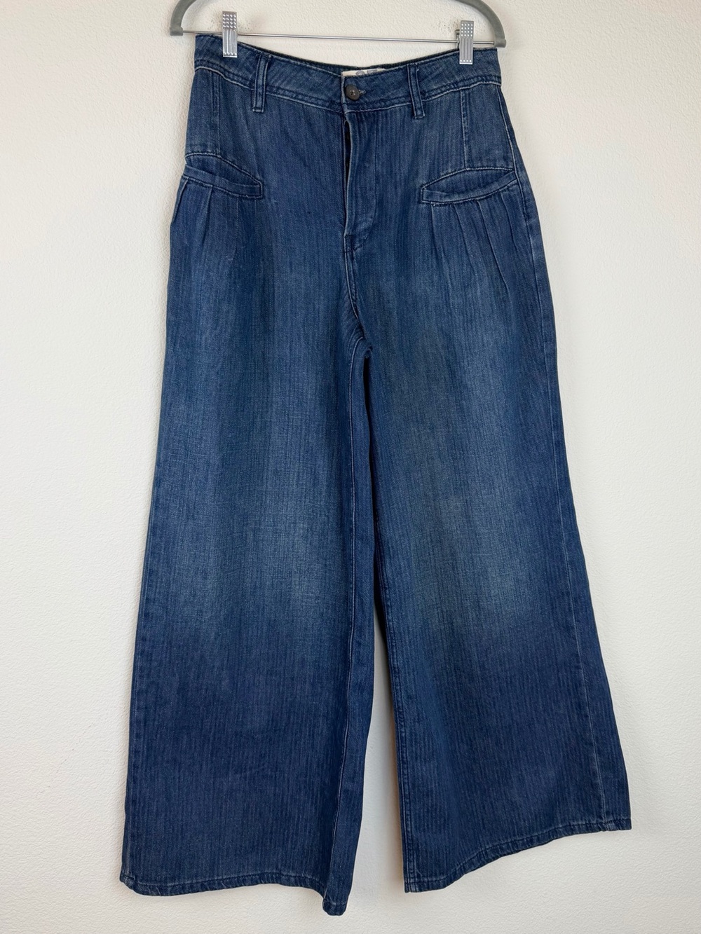Free People We The Free Charlie Wide-Leg Jeans Size 27 - Picture 5 of 14